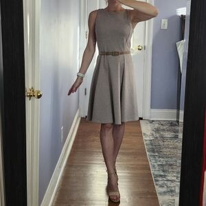 Never Worn - Ralph Lauren Beige Midi Dress